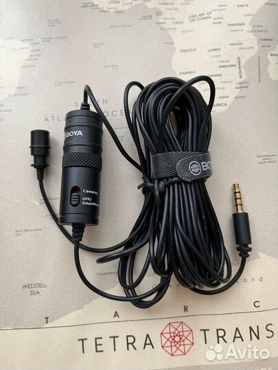 Петличный микрофон Boya BY-M1 Black