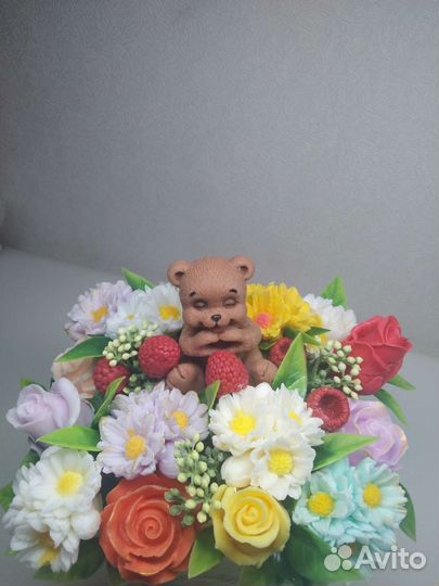 Букет из мыла