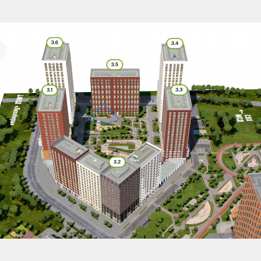 Апартаменты-студия, 23,8 м², 4/14 эт.