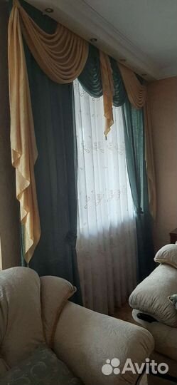 Шторы с ламбрекеном бу