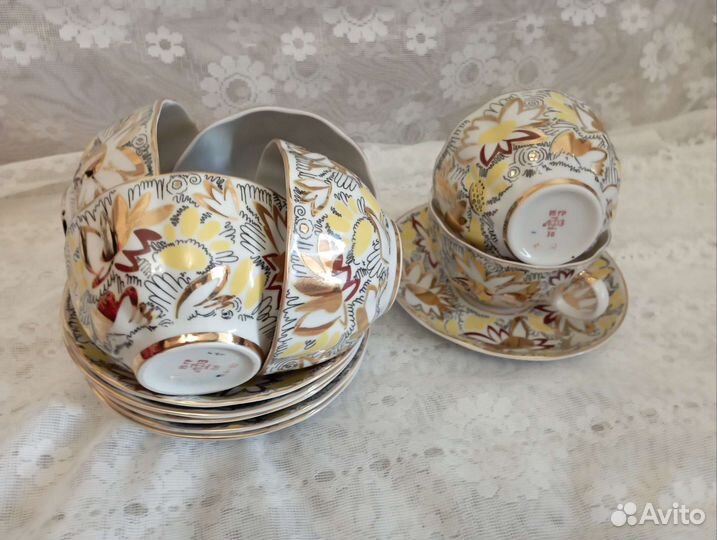 Сервиз кофейный, Рисовое зёрнышко 