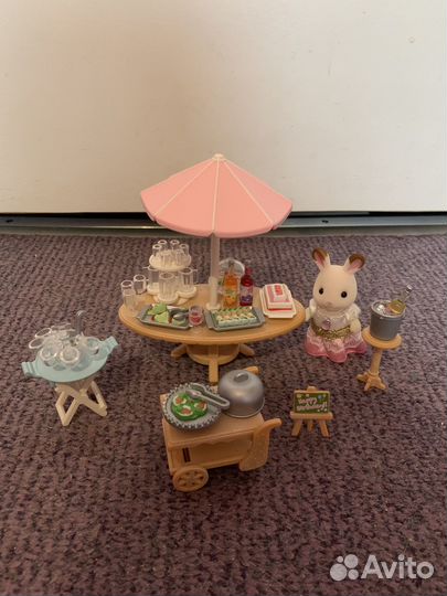 Sylvanian families морская вечеринка с зайкой