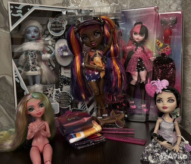 Кукла Монстер Хай дракулаура Базовая Эбби