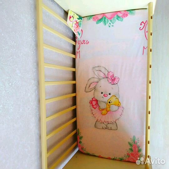 Простынь на резинке новая