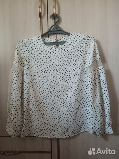 Детская школьная блузка