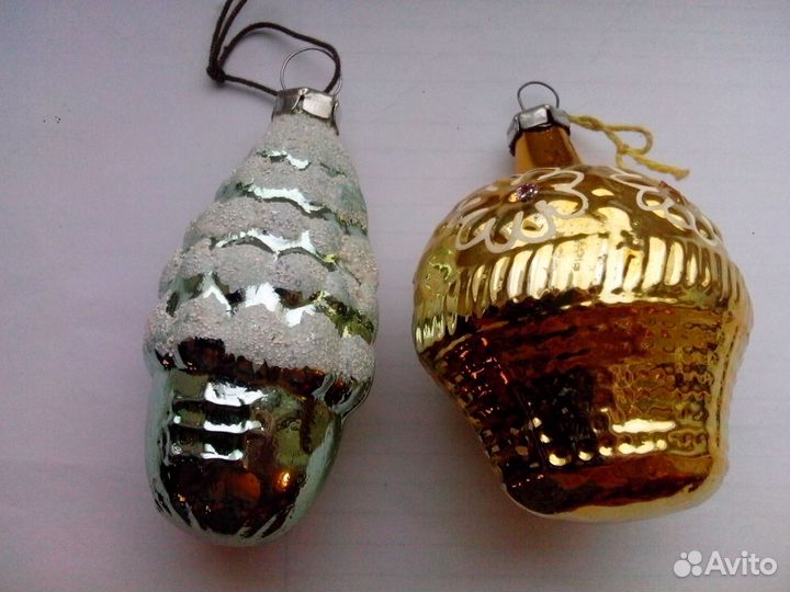 Елочные игрушки СССР