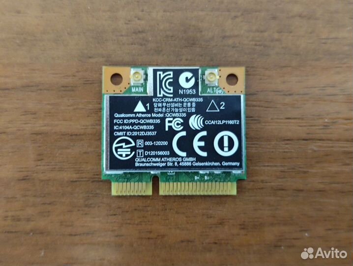 Модуль Wi-Fi HP Pavillion 14-d, 15-d, 15-n, 250 G2