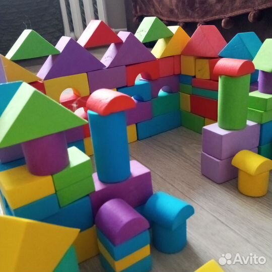 Развивающие кубики мягкие