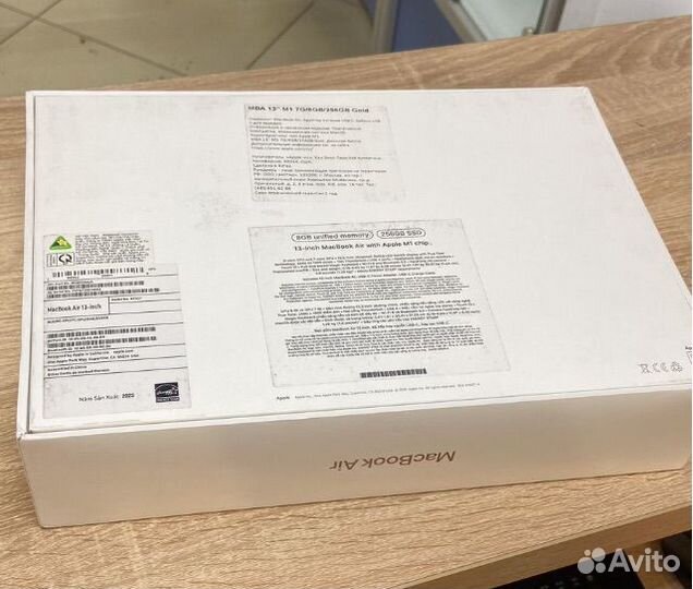 Apple MacBook air 13 2020 m1 8gb 256