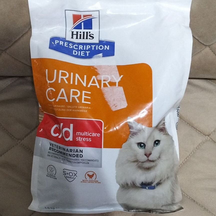 Корм для кошек Xills urinary c/d