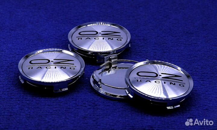 Комплект колпачков OZ Racing М608,669 хром/серебро