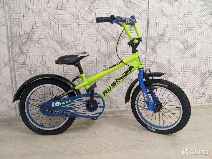 Детский велосипед 16 rush Bigfoot