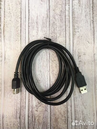 Кабель удлинитель AM/AF,длина 1.8 PF 4503,черный