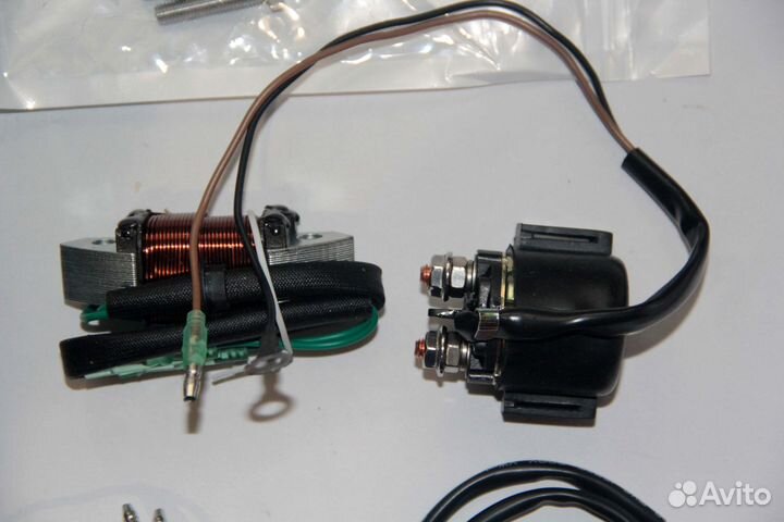 Комплект электрозапуска 20-30 л.с Стартер Маховик