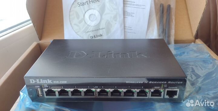 Wi-Fi роутер D-Link DSR-250N