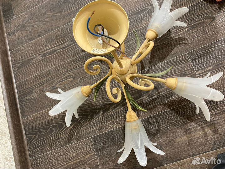 Люстра потолочная Италия