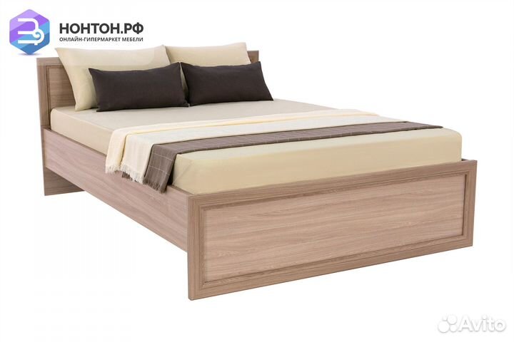 Кровать Классика шимо светлый