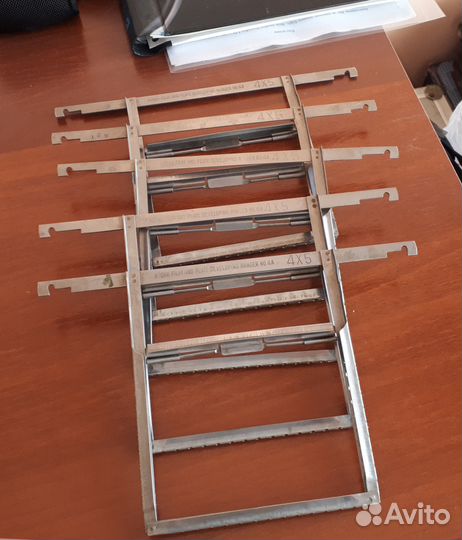 Рамки для проявки листов 4х5