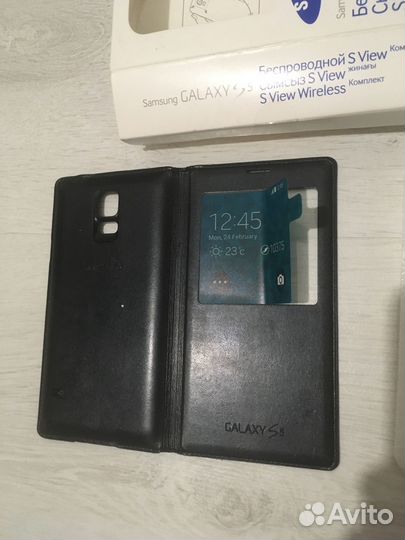 Чехол на Samsung s5 с функцией беспроводной заряд