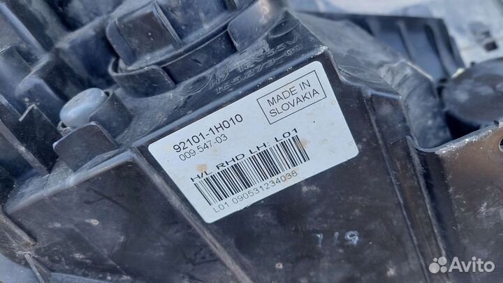 Фара леаая киа сид 1 2006-2010 оригинал