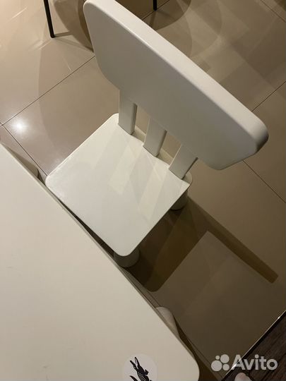 Детские стол и стул IKEA