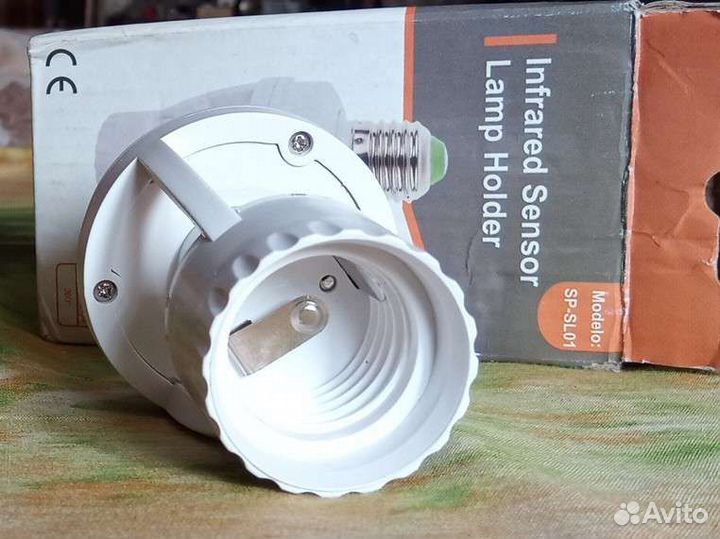 Датчик движения для лампочки патрона Е27 220В