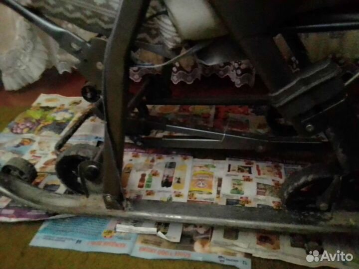 Детские санки коляска