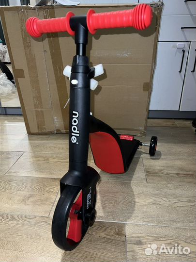 Самокат беговел велосипед 3 в 1 Nadle