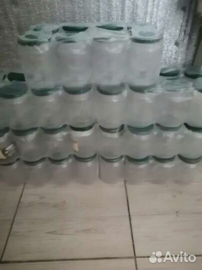 Стеклянная банка 0,5 и 0,8