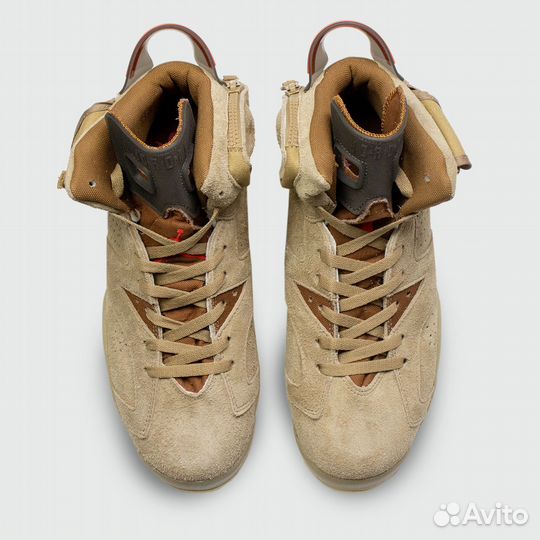 Коссовки Nike Air Jordan 6 Retro Khaki