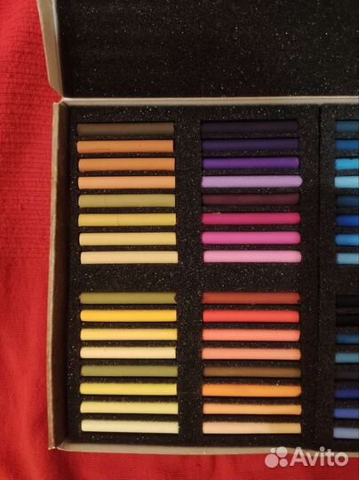 Сухая пастель Аква Колор 64 цвета