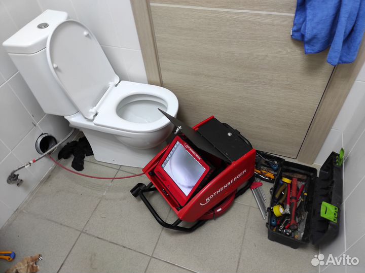 Прочистка канализации.Убрать засор