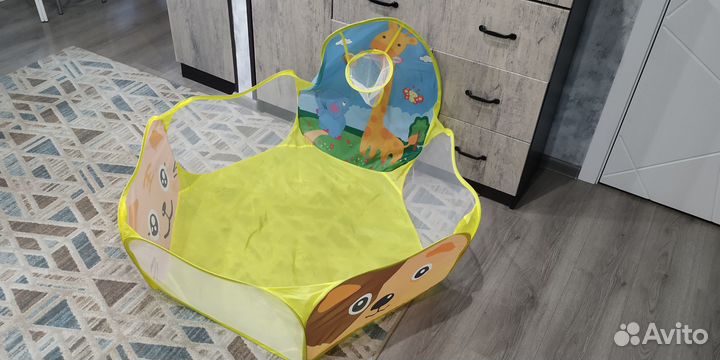 Шарики для сухого бассейна + бассейн