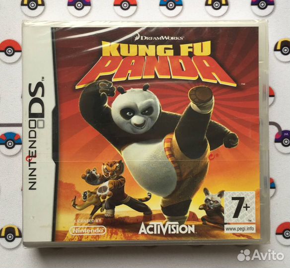 Kung-Fu Panda Nintendo DS Новый Картридж