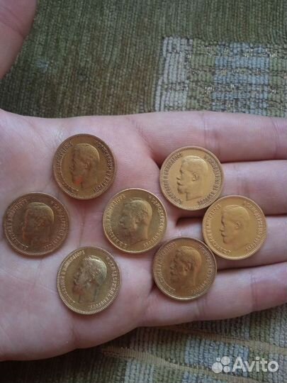 Золотые Монеты 10рублей(Червонец)