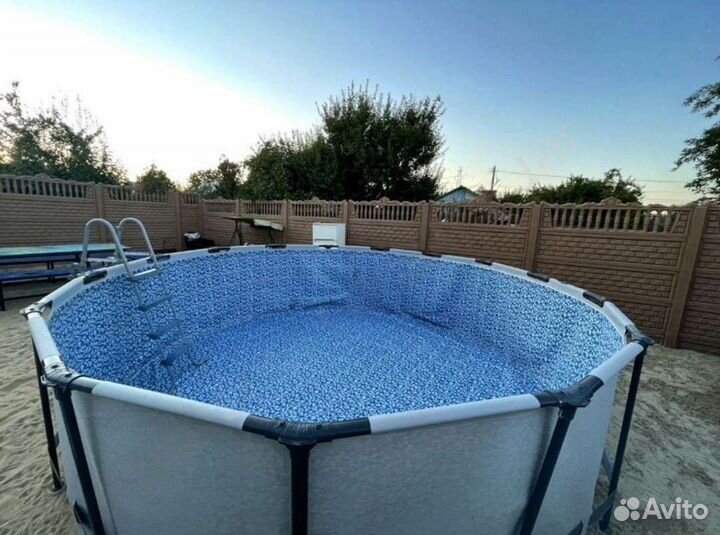 Каркасный бассейн 305 на 100