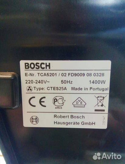 Трансформатор на кофемашину bosch E-Nr.TCA5201/02