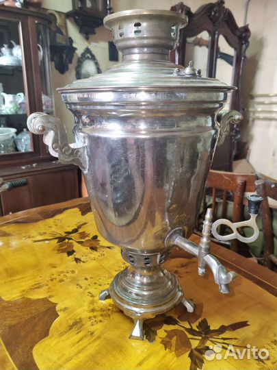 Самовар угольный старинный