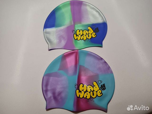Шапочка для плавания mad wave