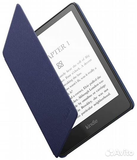 Kindle PaperWhite 5 2021 Оригинал Кожа Синяя