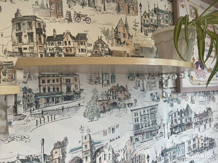 Полка настенная навесная