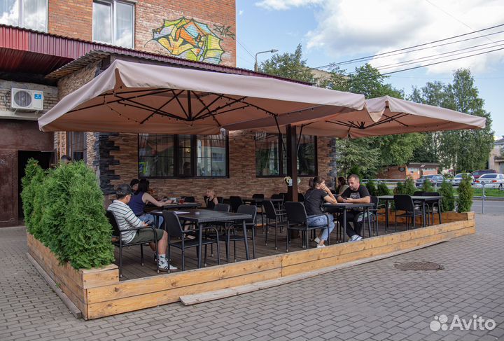 Зонты уличные 4х4