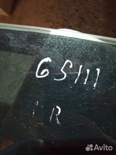 Стекло двери переднее правое Lexus Gs 2005-2011