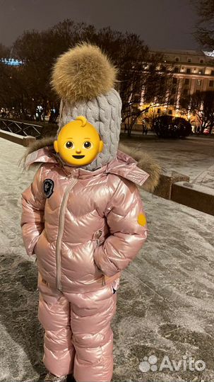 Зимний комбинезон для девочки80