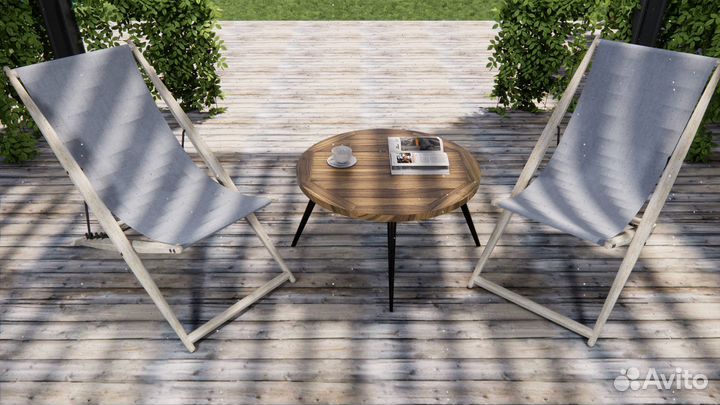 Столешница деревянная массив дуба круглая