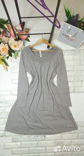 Платье хлопок новое 46-48 Sheego