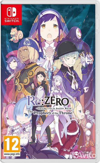 Re:Zero - Starting Life in Another World: The Prophecy Nintendo Switch, английская версия