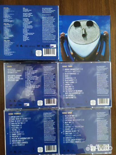 Джаз рок Weather report на 3cd/dvd