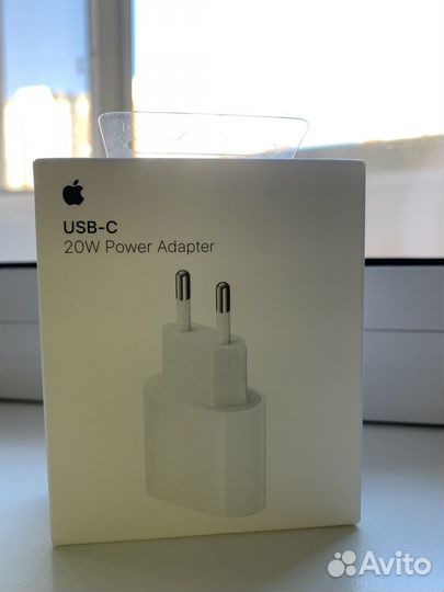 Адаптер питания apple 20w USB-C