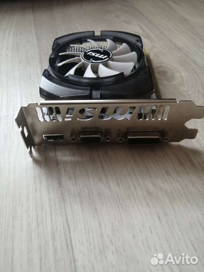 Видеокарта GT 730. 4 gb